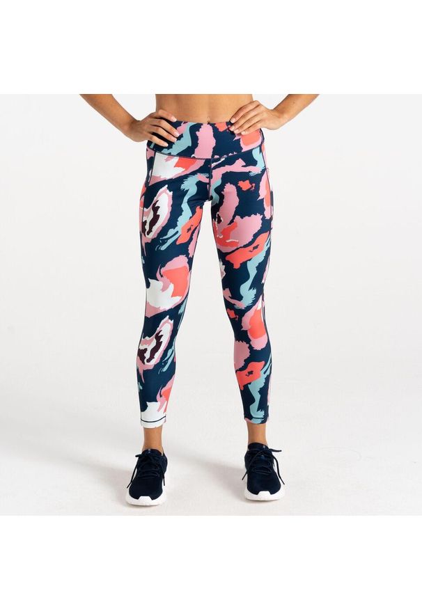 DARE 2B - Legginsy turystyczne damskie Influential. Kolor: biały. Materiał: materiał, poliester