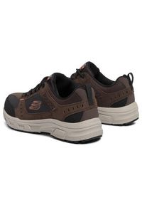 skechers - Skechers Sneakersy Oak Canyon 51893/CHBK Brązowy. Kolor: brązowy. Materiał: materiał #7