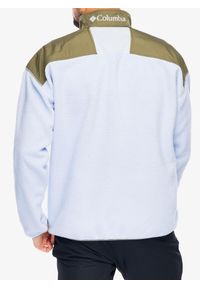 columbia - Bluza z zamkiem męska Columbia Riptide Fleece. Kolor: niebieski