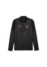 Puma - Bluza treningowa 1/4 zip RC Lens 2025/26. Kolor: czarny. Sport: piłka nożna, fitness #1