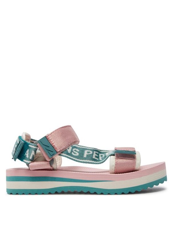 Pepe Jeans Sandały Pool Jelly G PGS70060 Różowy. Kolor: różowy