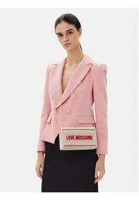 Love Moschino - LOVE MOSCHINO Torebka JC4241PP0MKO110A Różowy. Kolor: różowy. Materiał: skórzane #5