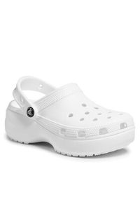 Crocs Klapki Classic Platform Clog W 206750 Biały. Kolor: biały. Obcas: na platformie #7