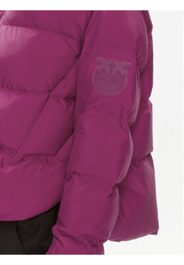Pinko - PINKO Kurtka zimowa Giza 101602 A11N Fioletowy Regular Fit. Kolor: fioletowy. Materiał: syntetyk. Sezon: zima