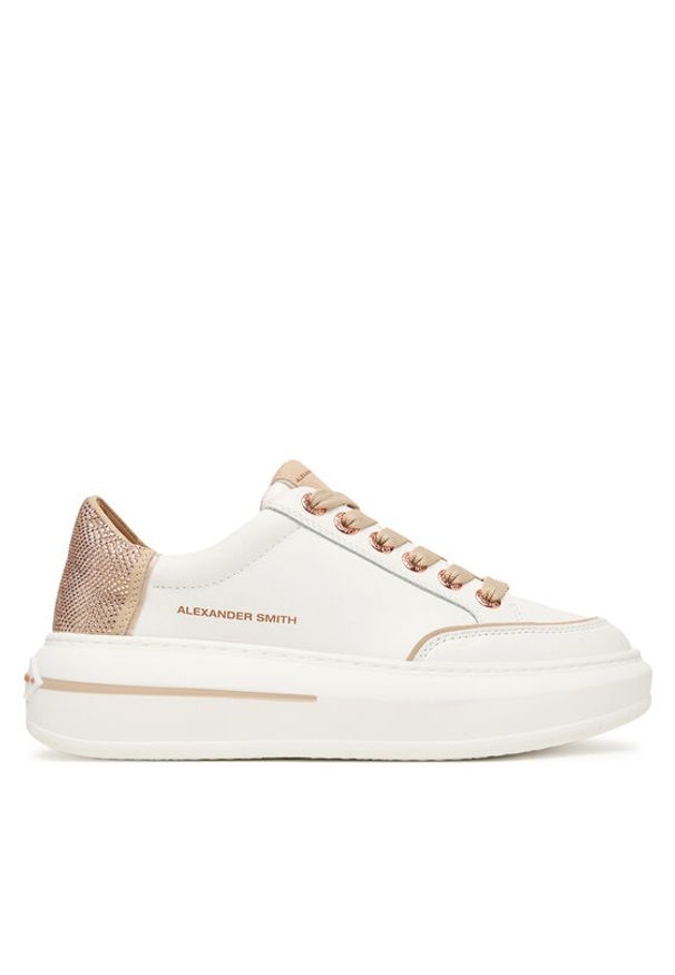 Alexander Smith Sneakersy Lancaster ASBDLSW 1869 Biały. Kolor: biały. Materiał: skóra