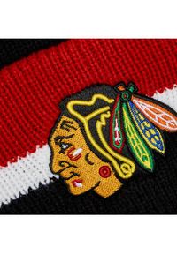 47 Brand Czapka NHL Chicago Blackhawks Split Cuff 47 H-SPLCC04ACE-BKA Czarny. Kolor: czarny. Materiał: akryl, materiał #3