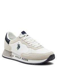 U.S. Polo Assn. Sneakersy CleeF006 CLEEF006/4TS1 Biały. Kolor: biały. Materiał: materiał #4