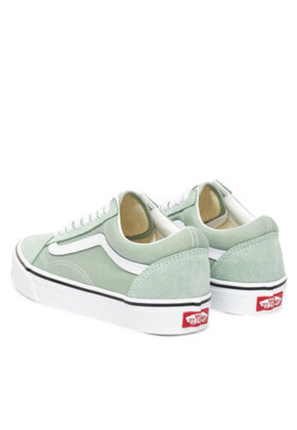 Vans Tenisówki Old Skool VN000D6WEMW1 Zielony. Kolor: zielony. Materiał: materiał