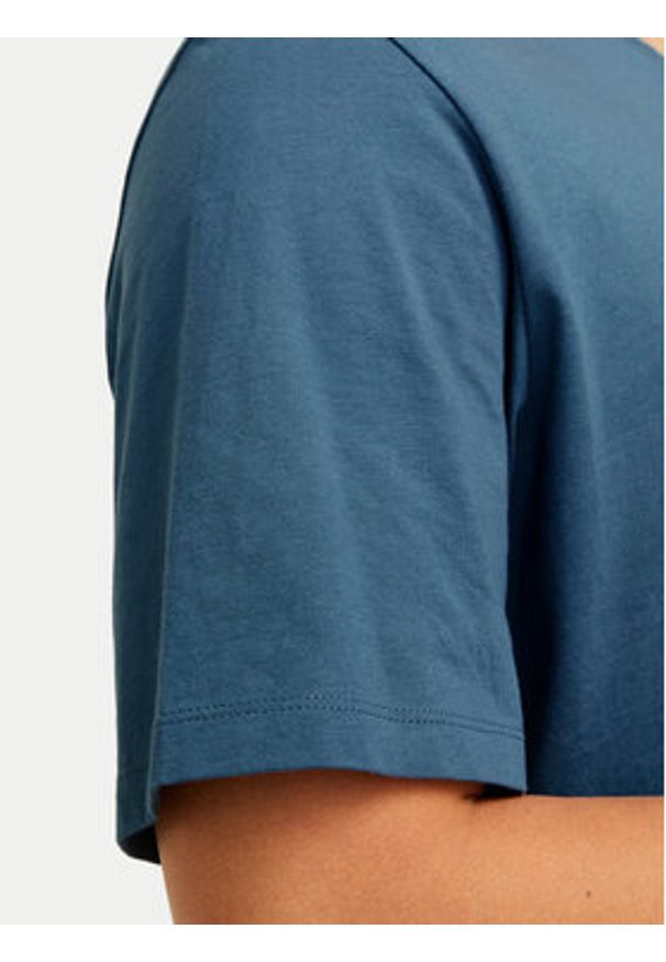 Jack & Jones - Jack&Jones T-Shirt Organic Basic 12156101 Niebieski Standard Fit. Kolor: niebieski. Materiał: bawełna