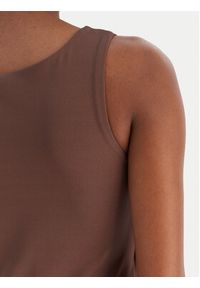 Vero Moda Top Million 10305800 Brązowy Regular Fit. Kolor: brązowy. Materiał: syntetyk #5