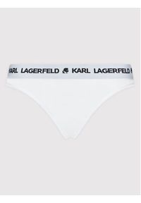 Karl Lagerfeld - KARL LAGERFELD Komplet 2 par fig klasycznych Logo Set 211W2127 Biały. Kolor: biały. Materiał: lyocell #2