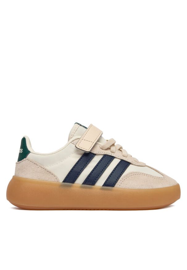 Adidas - adidas Sneakersy Barreda Decode JP6724 Écru. Materiał: skóra, zamsz