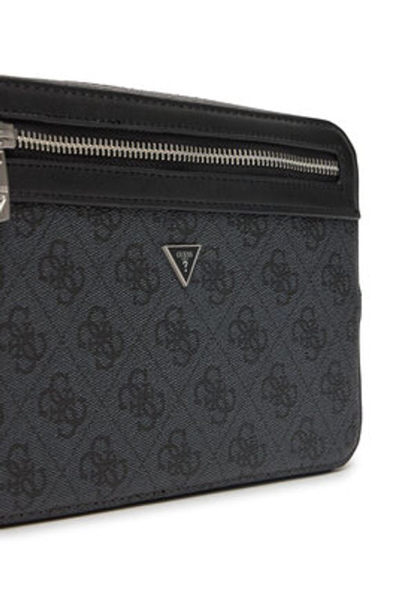 Guess Kosmetyczka PMLOLO P5239 Czarny. Kolor: czarny. Materiał: skóra