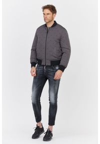 Emporio Armani - EMPORIO ARMANI Dwustronna kurtka męska w logo, Rozmiar 50. Kolor: czarny #6