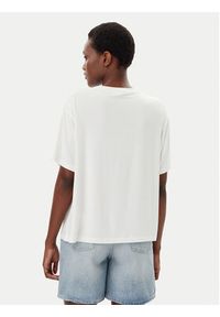 Hugo - HUGO T-Shirt Unite 50490707 Biały Relaxed Fit. Kolor: biały. Materiał: wiskoza #4