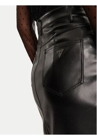 Guess Spódnica z imitacji skóry Celine W4PD1K WF8Q0 Czarny Regular Fit. Kolor: czarny. Materiał: syntetyk #2