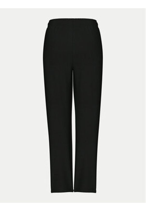 Pieces Spodnie dresowe Chilli 17156301 Czarny Straight Fit. Kolor: czarny. Materiał: bawełna, syntetyk