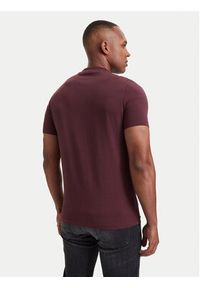 Karl Lagerfeld - KARL LAGERFELD T-Shirt 755040 564235 Czerwony Regular Fit. Typ kołnierza: dekolt w karo. Kolor: czerwony. Materiał: bawełna #2