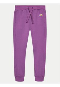COCCODRILLO - Coccodrillo Spodnie dresowe WC4120102JPK Fioletowy Regular Fit. Kolor: fioletowy. Materiał: bawełna #4