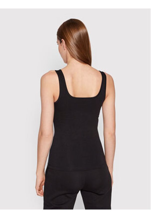 Hugo Top Red Label 50469665 Czarny Slim Fit. Kolor: czarny. Materiał: bawełna