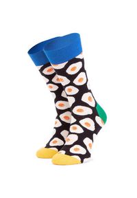 Happy-Socks - Skarpety wysokie unisex Happy Socks - EGS01-9300 Kolorowy. Materiał: materiał, bawełna, elastan, poliamid. Wzór: kolorowy #1