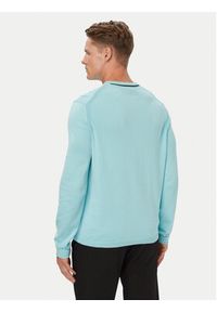 BOSS Sweter KN_Ever-X CN 50556145 Niebieski Regular Fit. Kolor: niebieski. Materiał: bawełna #5