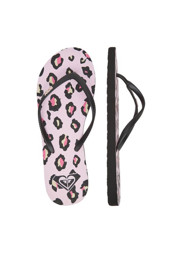 Roxy Japonki 839452A Czarny. Kolor: czarny. Materiał: syntetyk