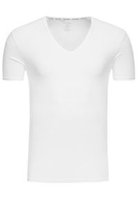 Calvin Klein Underwear Komplet 2 t-shirtów 000NB1089A Biały Slim Fit. Kolor: biały. Materiał: bawełna