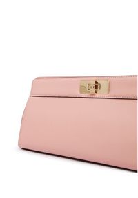 TOMMY HILFIGER - Tommy Hilfiger Torebka Th Modern Clutch AW0AW18727 Różowy jasny. Kolor: różowy. Materiał: skórzane #6