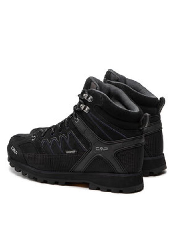 CMP Trekkingi Moon Mid Trekking Shoe Wp 31Q4797 Czarny. Kolor: czarny. Materiał: zamsz, skóra. Sport: turystyka piesza