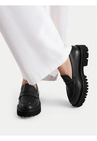 Badura Loafersy JIAO-V1767-13-2 Czarny. Kolor: czarny. Materiał: skóra #6