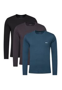 BOSS Komplet longsleeve 50492321 Kolorowy Regular Fit. Materiał: bawełna. Długość rękawa: długi rękaw. Wzór: kolorowy #6