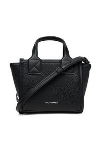 Karl Lagerfeld - KARL LAGERFELD Torebka A3W30028 Czarny. Kolor: czarny. Materiał: skórzane #4