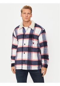 Tommy Jeans Kurtka przejściowa Sherpa DM0DM19652 Granatowy Regular Fit. Kolor: niebieski. Materiał: syntetyk #1