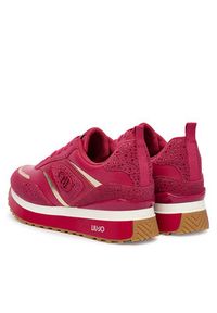 Liu Jo Sneakersy Maxi Wonder 97 BA6007 PX808 Różowy. Kolor: różowy. Materiał: skóra #3