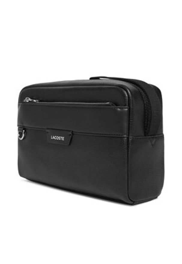 Lacoste Kosmetyczka NH5046OI Czarny. Kolor: czarny. Materiał: skóra