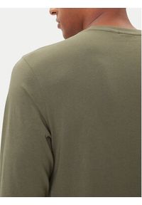 Napapijri Longsleeve Salis NP0A4HN7 Zielony Regular Fit. Kolor: zielony. Materiał: bawełna. Długość rękawa: długi rękaw #5
