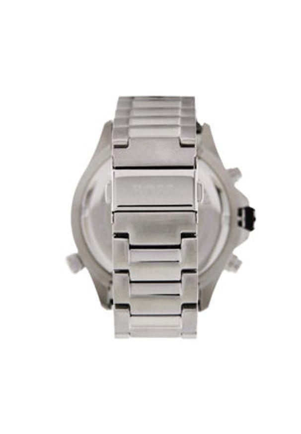 BOSS Zegarek Globetrotter 1513930 Srebrny. Kolor: srebrny