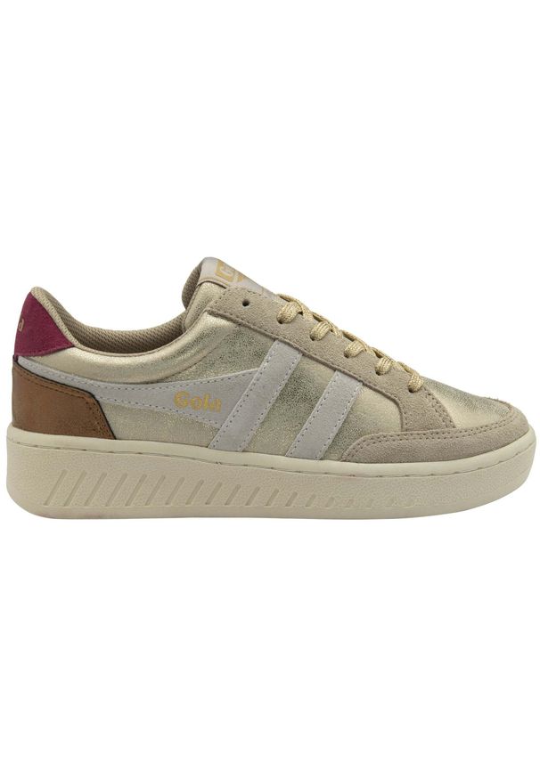 Sneakersy damscy Gola Superslam Blaze II Trainer. Kolor: beżowy, wielokolorowy, żółty