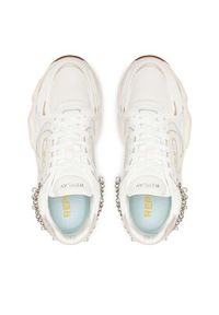 Replay - REPLAY Sneakersy GWS9N .000.C000JT Biały. Kolor: biały. Materiał: skóra #6
