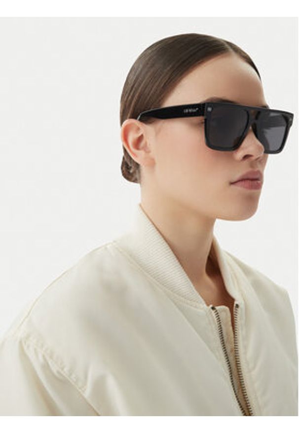 OFF-WHITE - Off-White Okulary przeciwsłoneczne OERI133 Czarny. Kolor: czarny