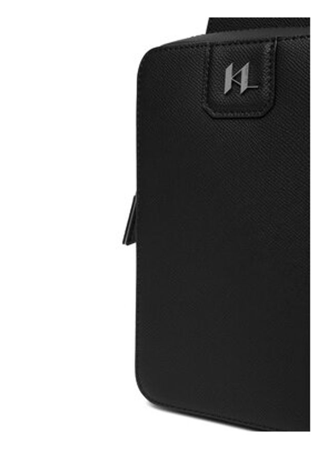 Karl Lagerfeld - KARL LAGERFELD Saszetka A3M30158 Czarny. Kolor: czarny. Materiał: skóra