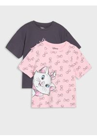 Sinsay - Koszulki 2 pack The Aristocats - szary. Kolor: szary #1