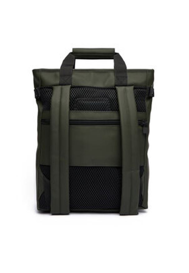 Rains Plecak Texel Tote 14240 Khaki. Kolor: brązowy. Materiał: materiał