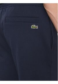 Lacoste Szorty sportowe GH1220 Granatowy Regular Fit. Kolor: niebieski. Materiał: bawełna #7