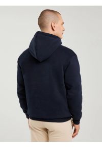 Big-Star - Bluza męska z kapturem z logo BIG STAR granatowa Ashlyno 403. Typ kołnierza: kaptur. Kolor: niebieski. Materiał: dzianina. Wzór: aplikacja, nadruk #6