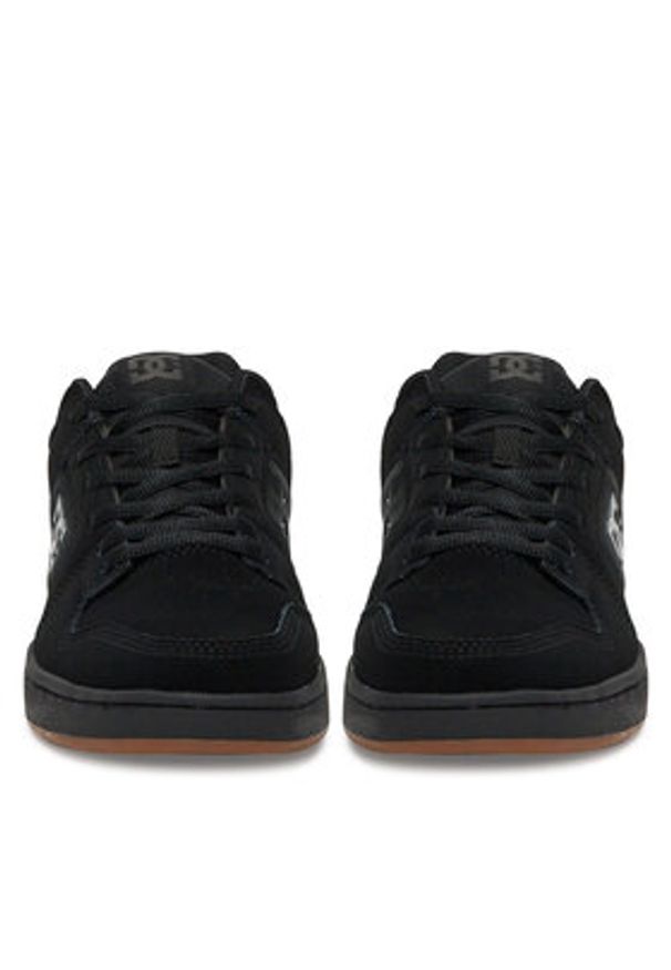 DC Sneakersy MANTECA 4 ADYS100765-KKG Czarny. Kolor: czarny. Materiał: skóra, zamsz