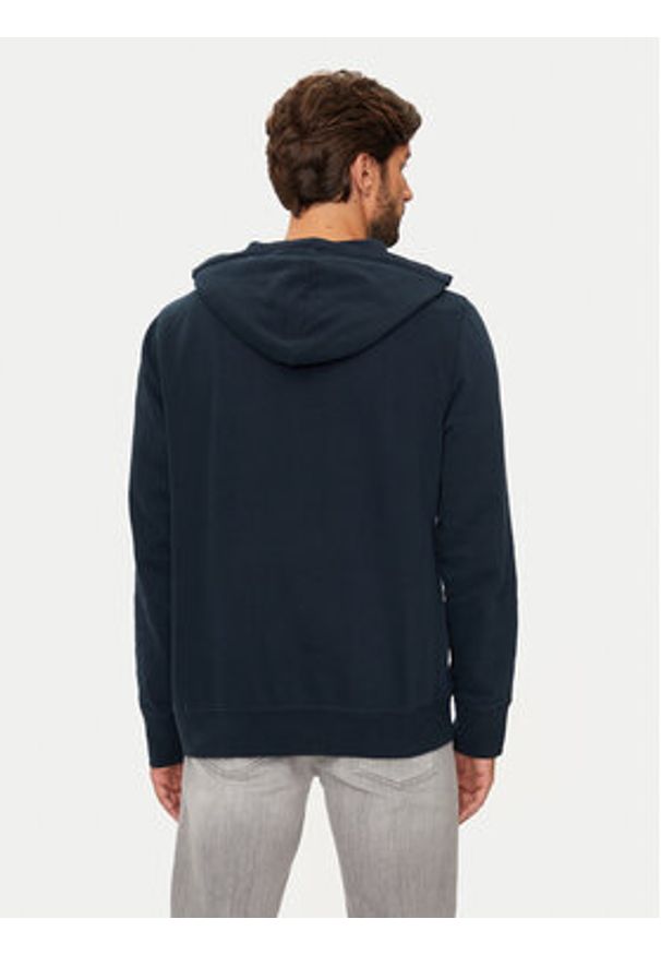 Mustang Bluza Bronson 1014687 Granatowy Regular Fit. Kolor: niebieski. Materiał: bawełna