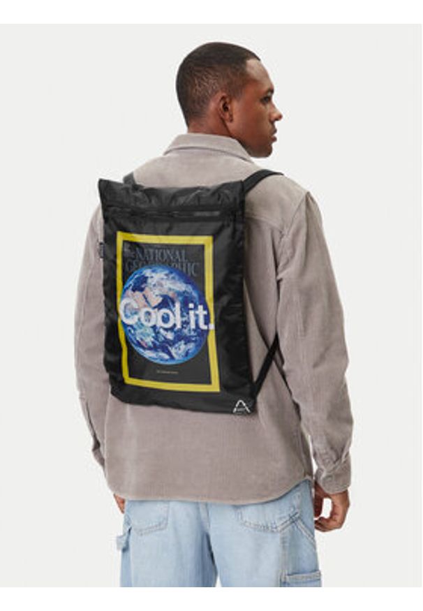 National Geographic Plecak Backpack N008909.06 Czarny. Kolor: czarny. Materiał: materiał