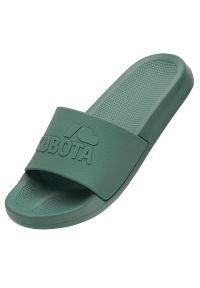 Kubota Klapki Basenowe Basic Plain. Kolor: zielony